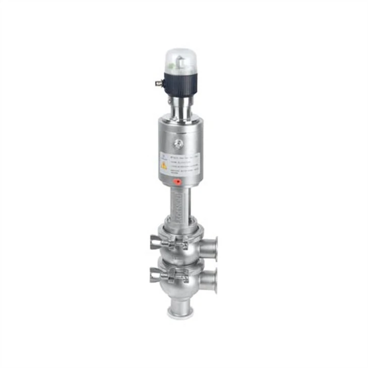 reversing valve with controller (16)